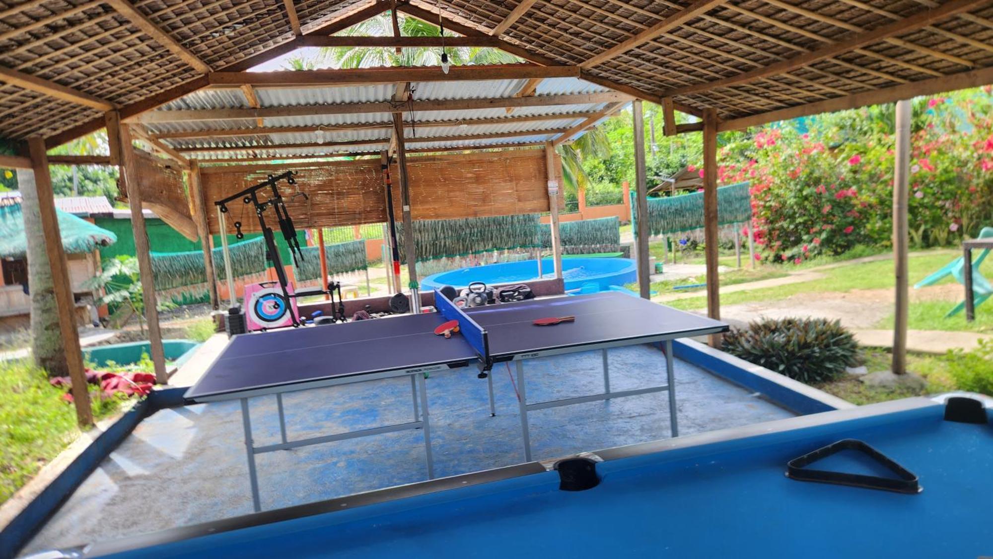 Nirvana Bamboo Houses & Dive Resort Moalboal Bagian luar foto
